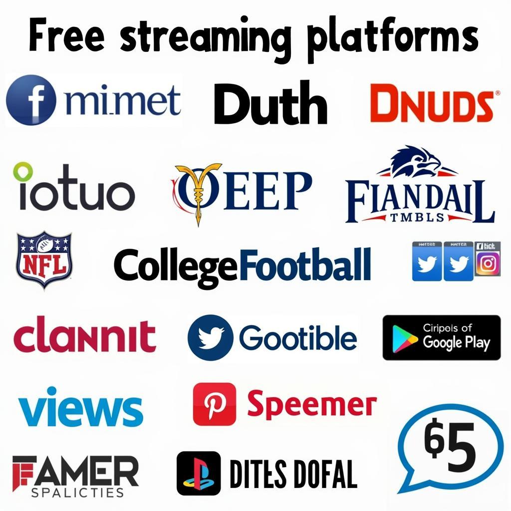 Free Platforms for College Football Live Streaming