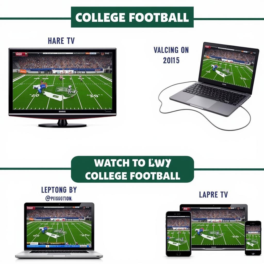 College Football Live TV Show 2015: Broadcasting and Coverage Options