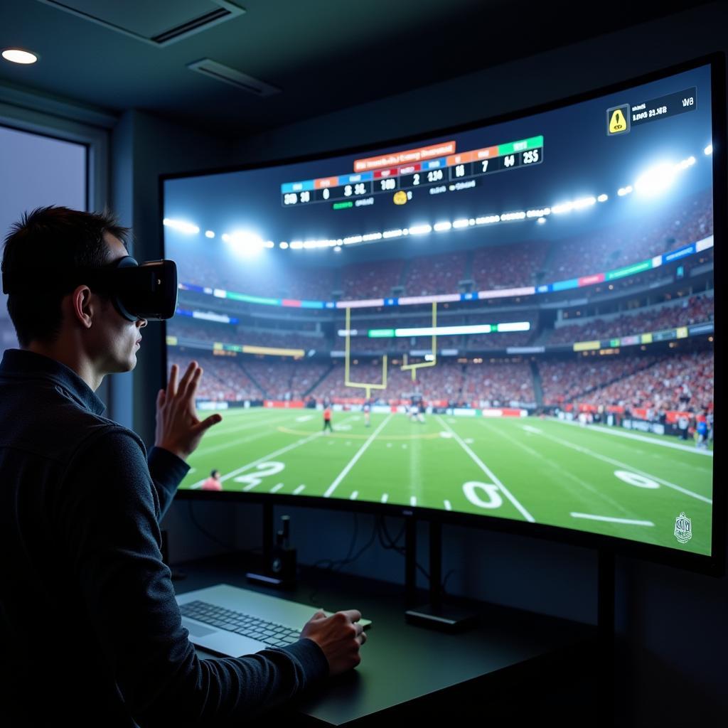 College Football VR Live Stats Integration