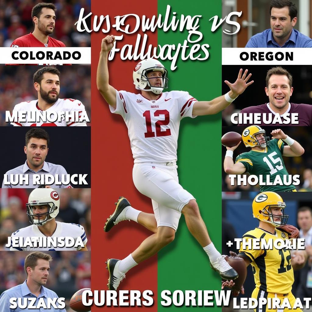 Key Players in the Colorado vs. Oregon Game