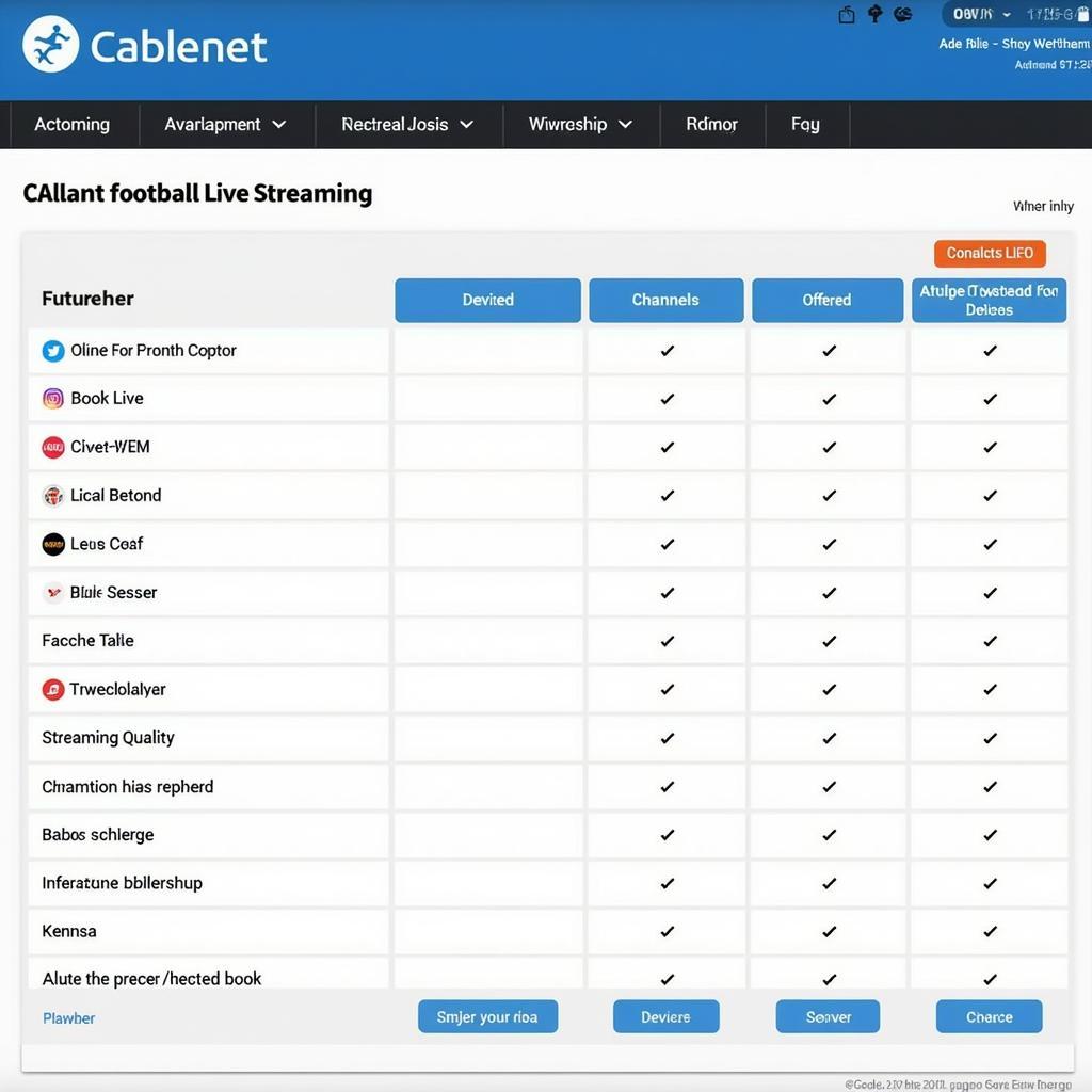 Comparing Various Football Live Streaming Services