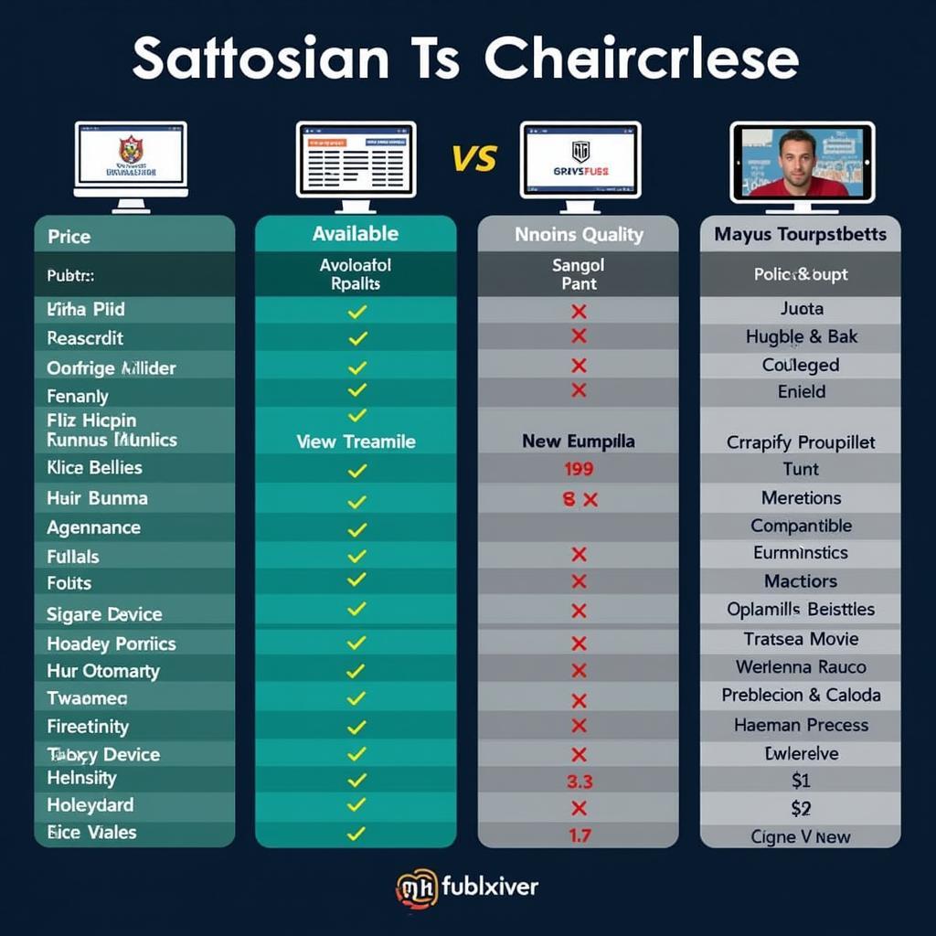 Comparing Football Streaming Platforms