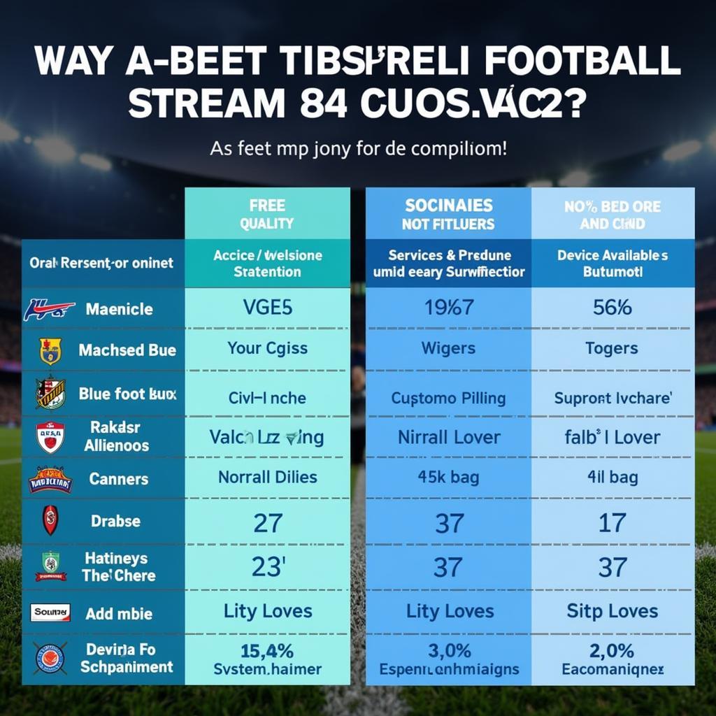 Comparing Free & Paid Football Streaming Services