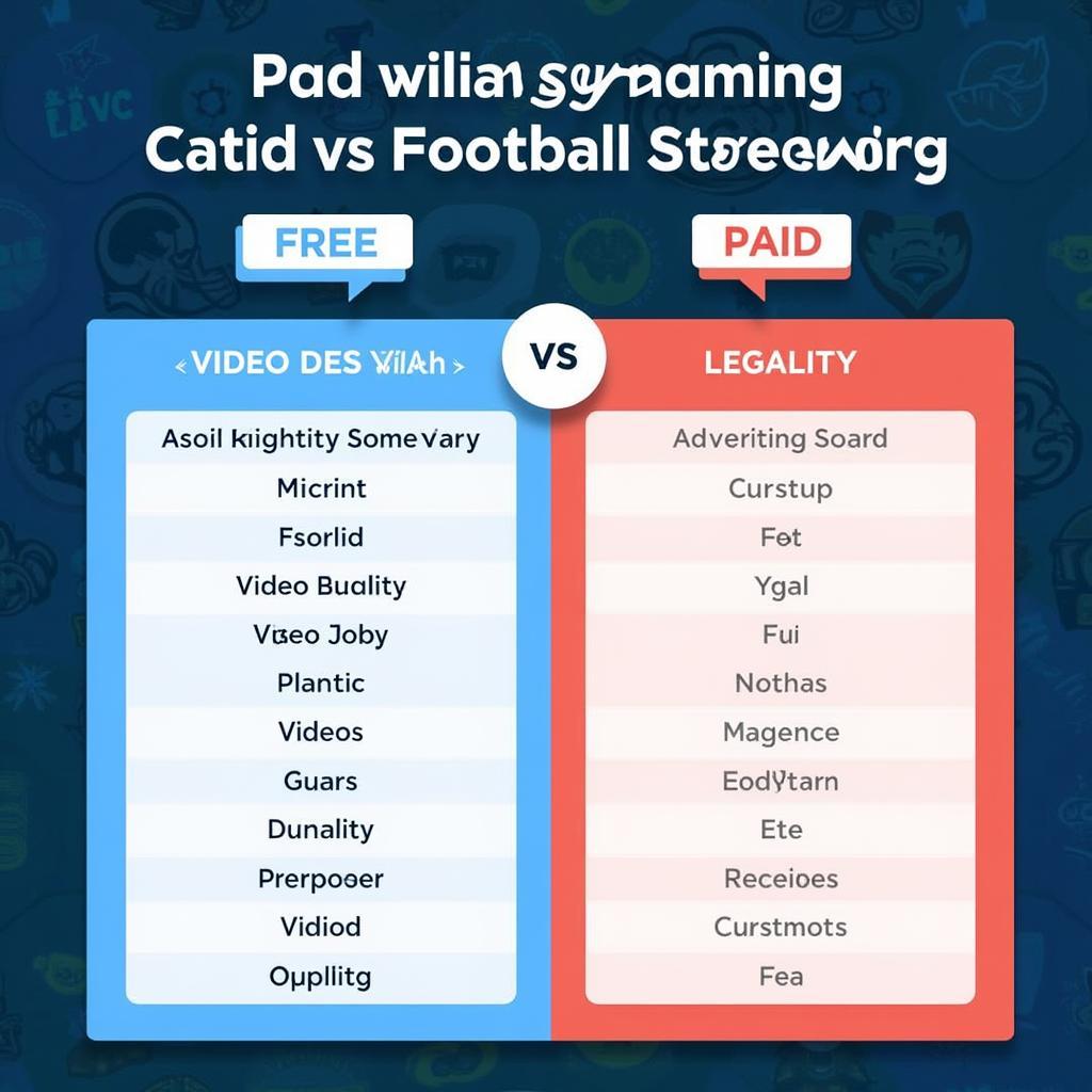 Weighing the Pros and Cons of Free vs. Paid Football Streaming