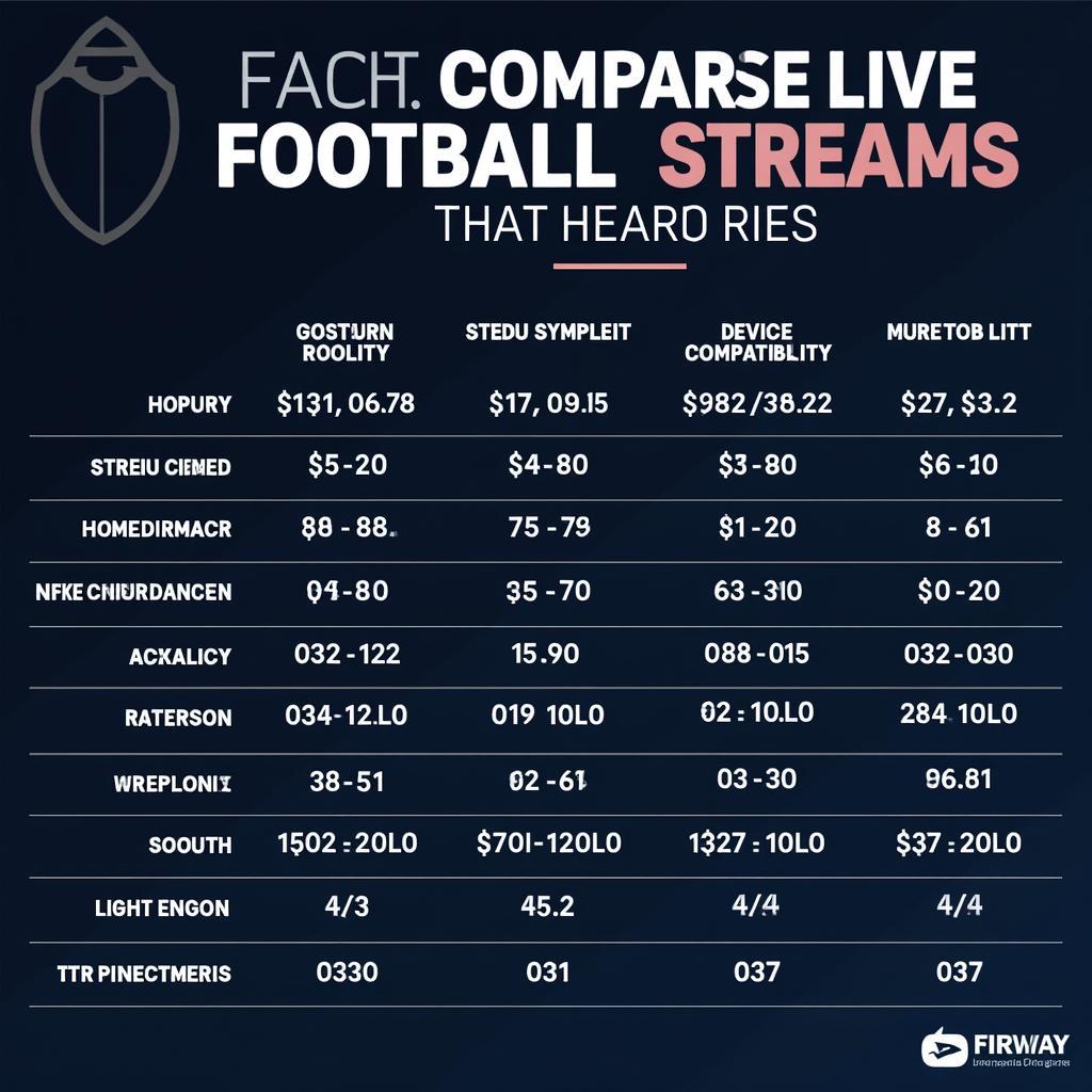 Comparing Live Football Streaming Platforms