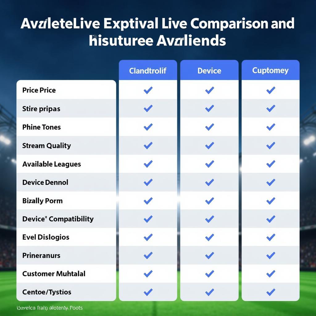 Comparing Live Football Streaming Platforms