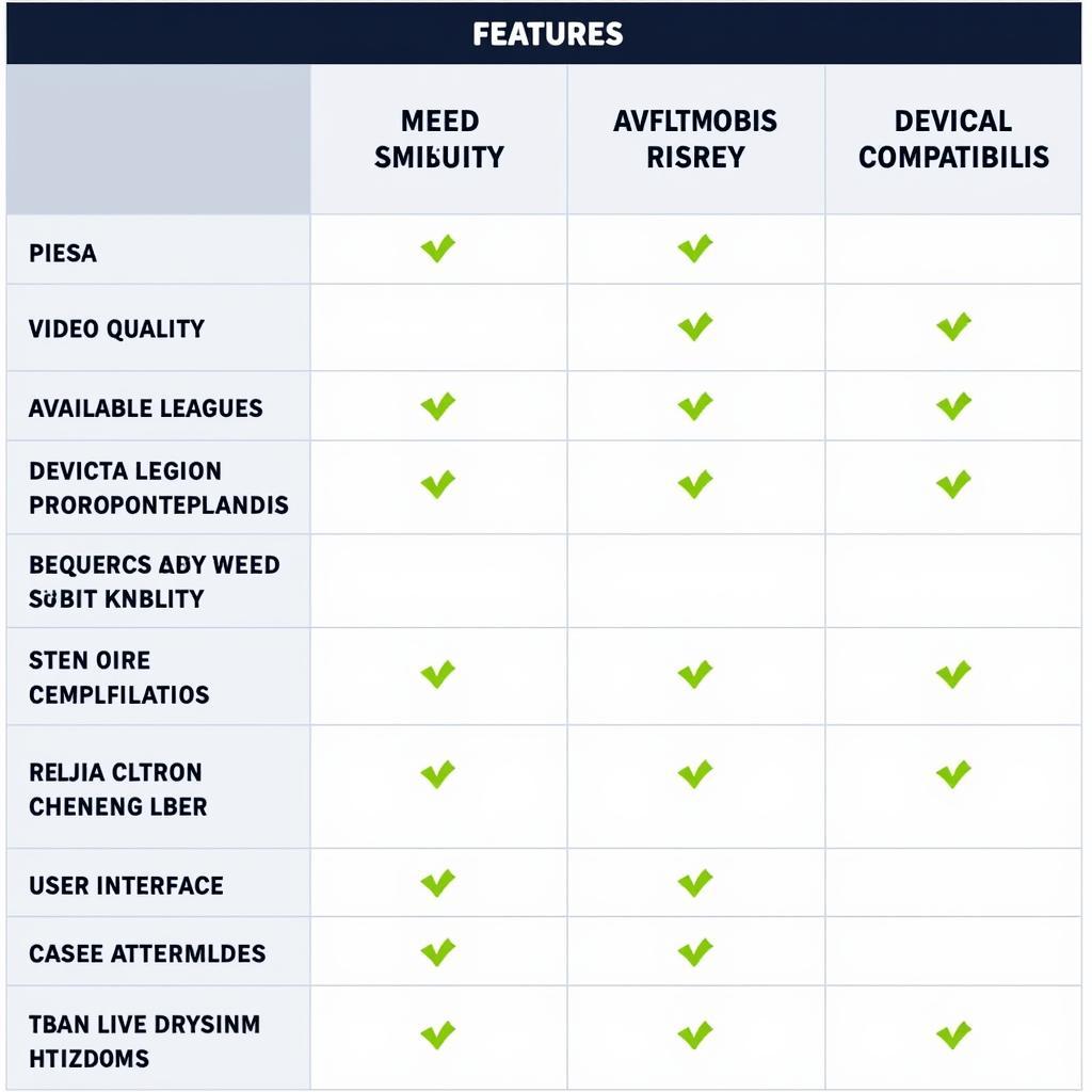 Comparing Streaming Websites