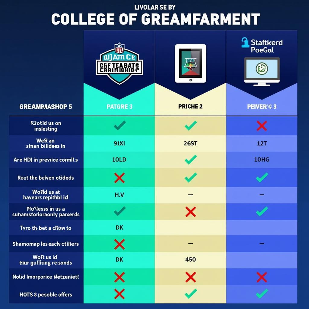 Comparing Streaming Platforms for the College Football Championship