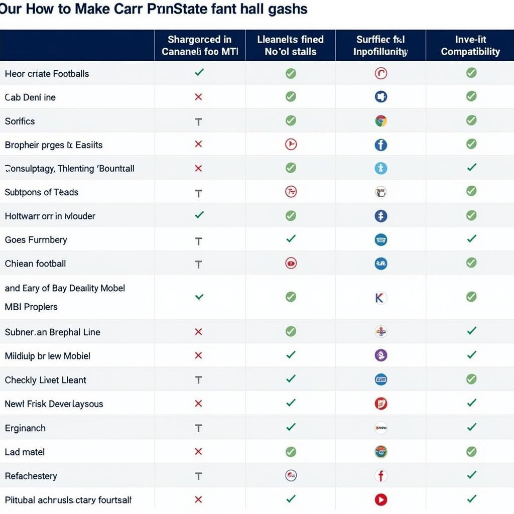 Comparing Streaming Platforms for Penn State Football