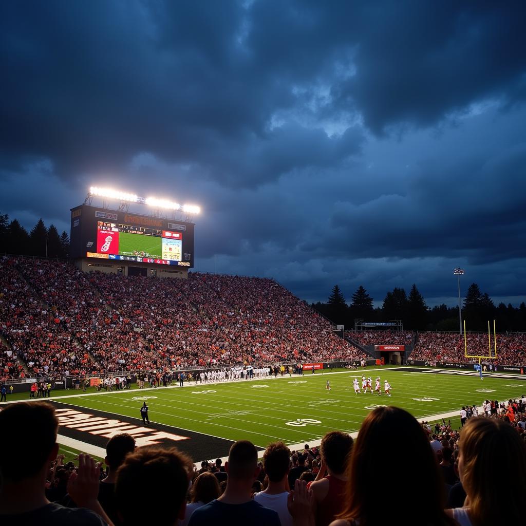 Crater High School Football Live Stream in Action