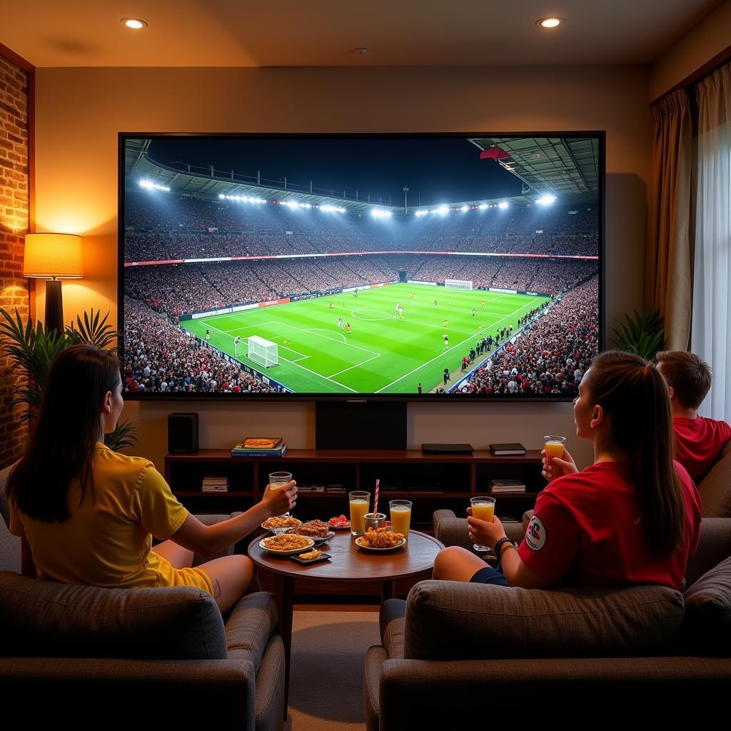 Setting up a Home Theater for the Ultimate Football Experience