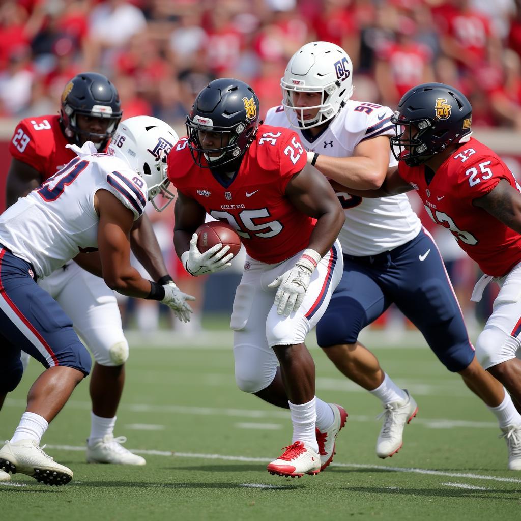 CSU Pueblo Football in Action