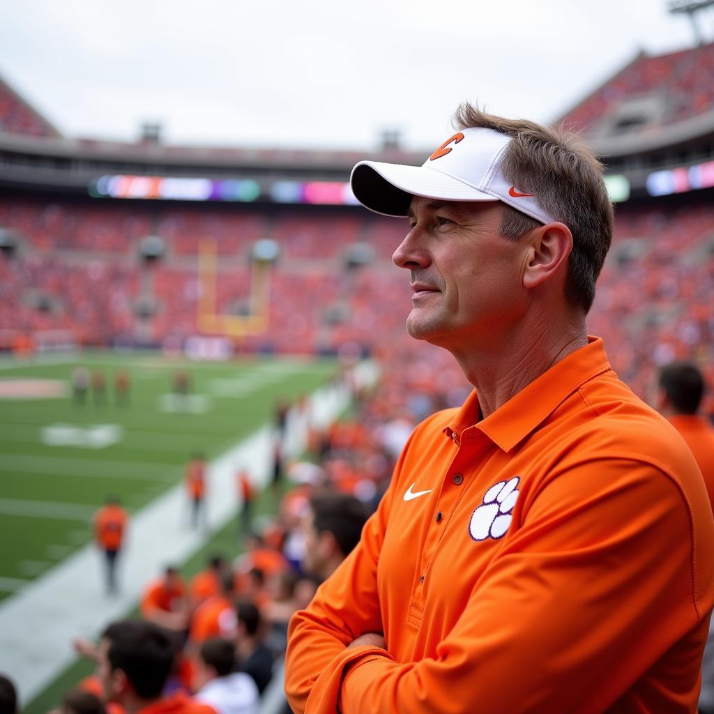 Dabo Swinney looking ahead to the future of Clemson football.