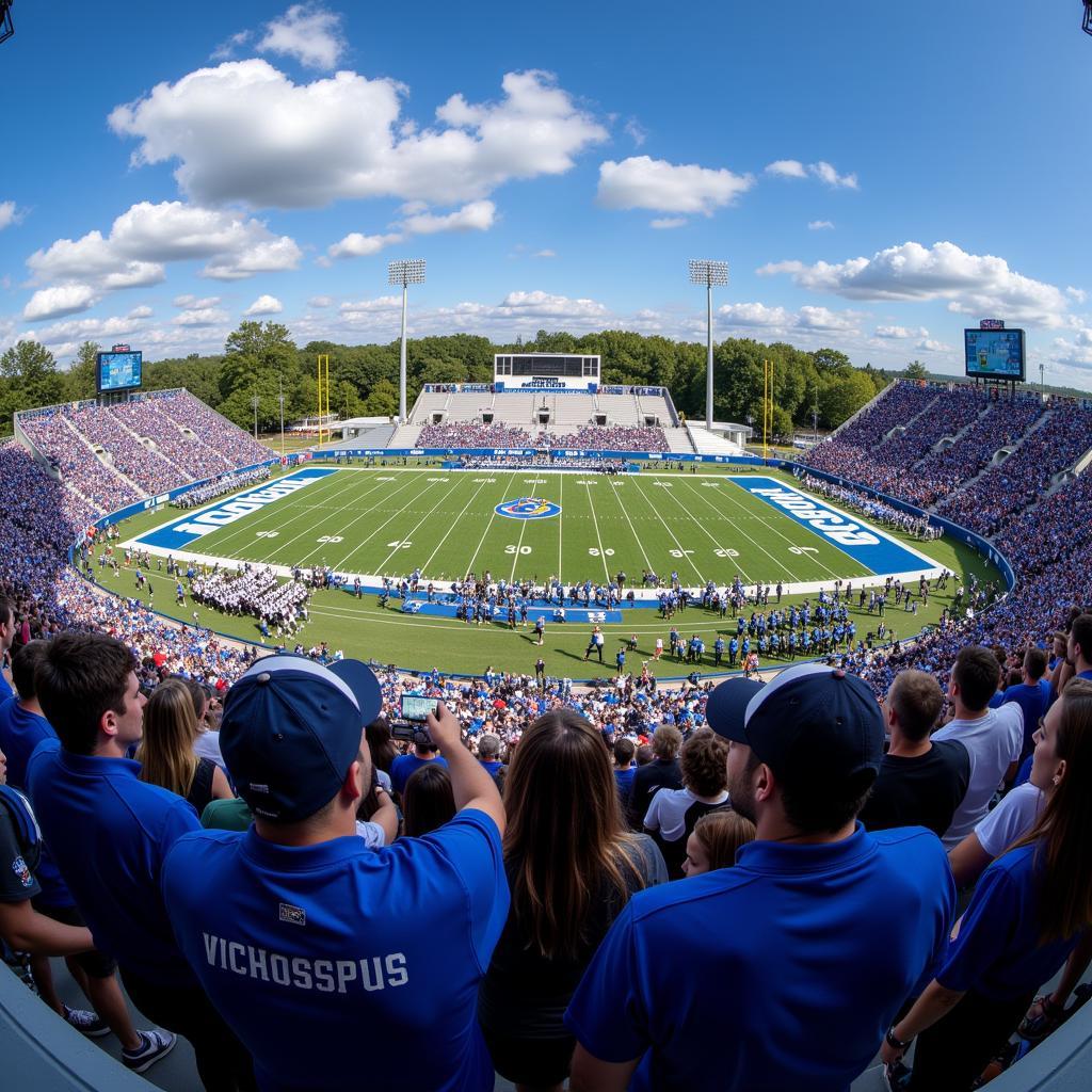 Darien High School Football Game Day Atmosphere