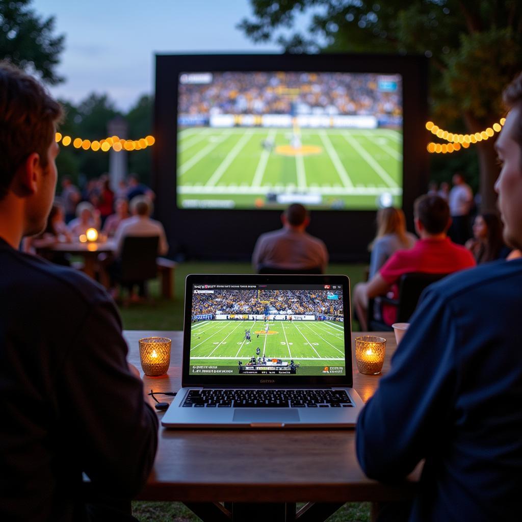 DePauw Football Tailgate Party and Live Stream