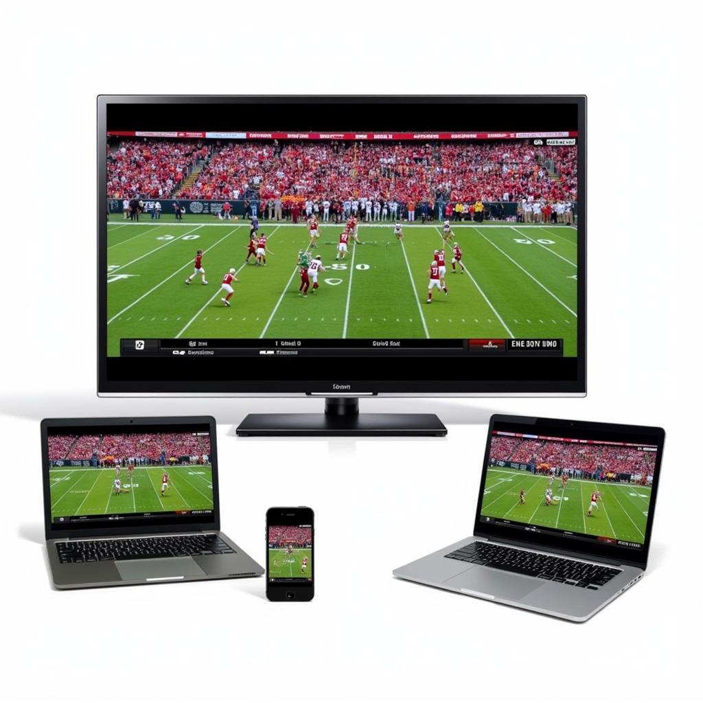 Watching College Football Live Stream on Different Devices