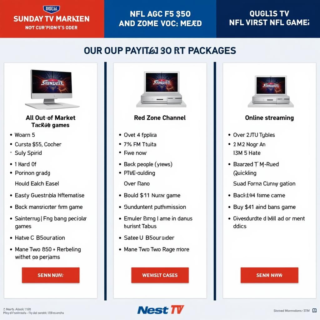 Direct TV NFL Sunday Ticket Packages