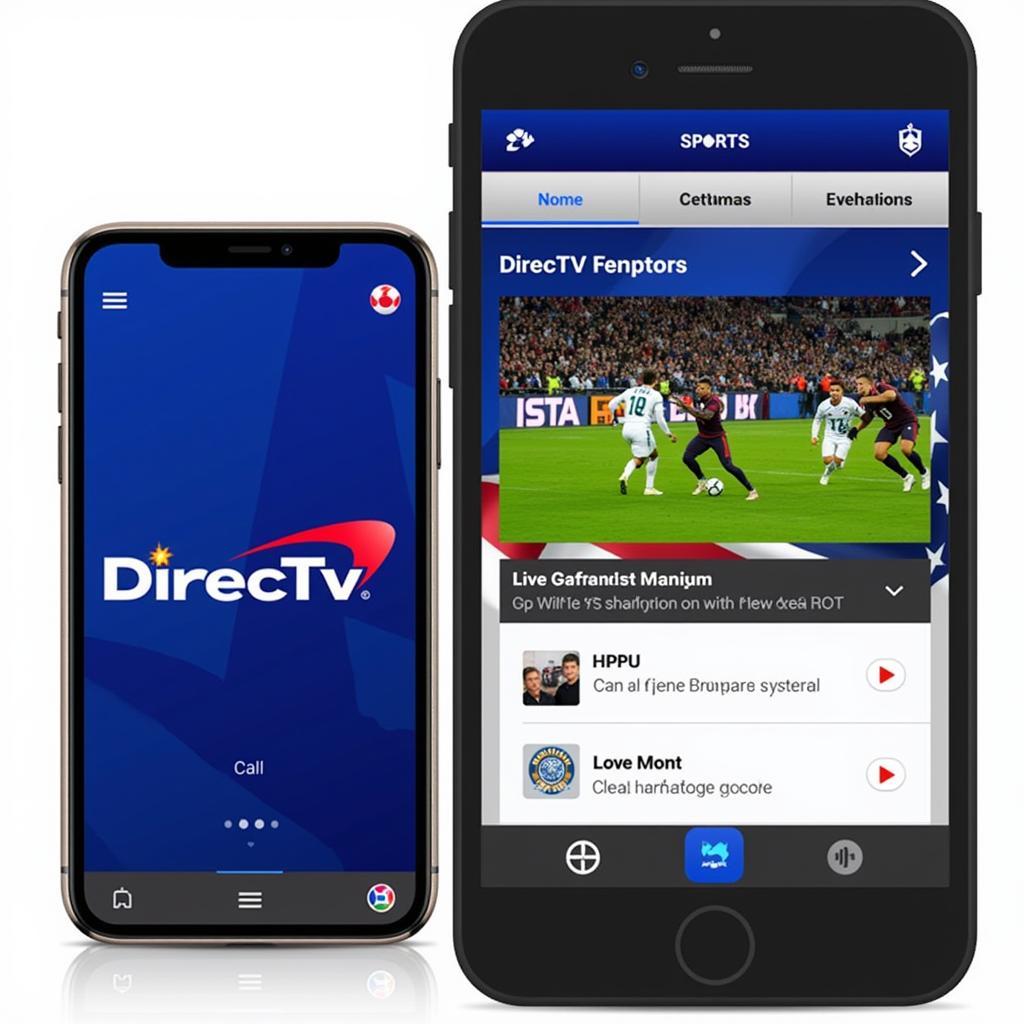 DirecTV App Interface