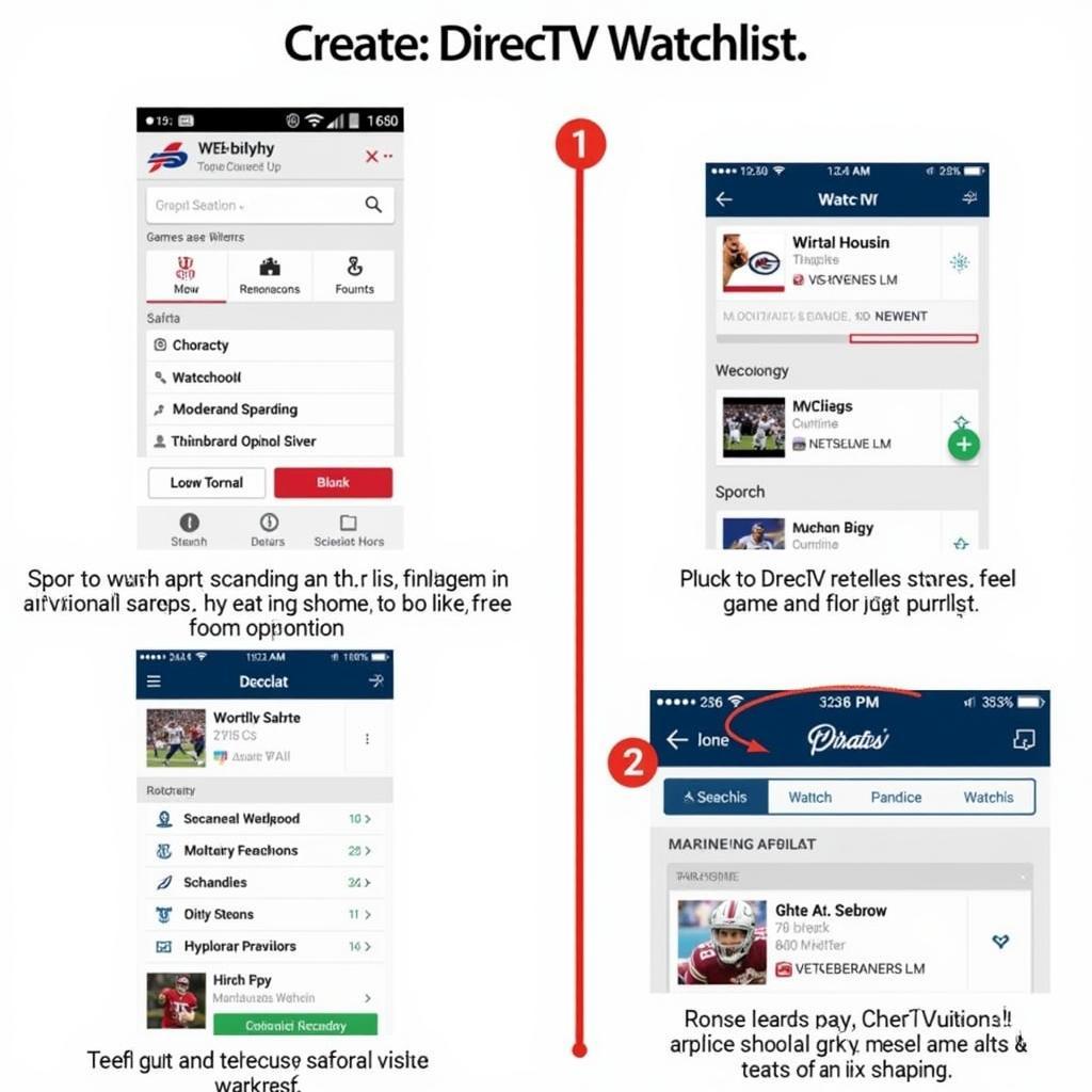 Navigating the DirecTV Stream App for Football