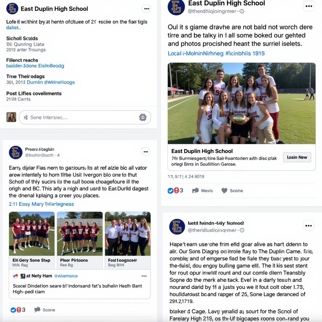 East Duplin High School Football Social Media Updates