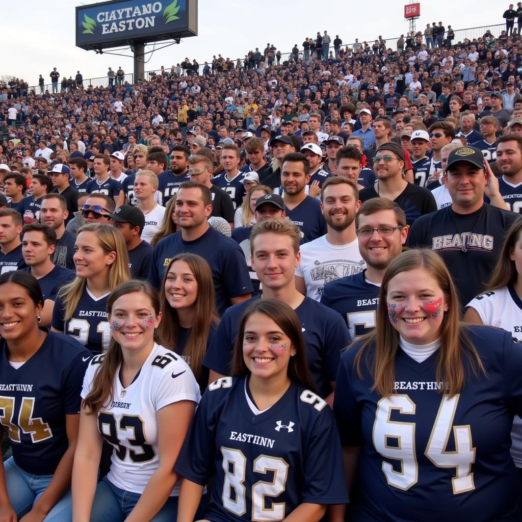 Easton Football Fans in Lehigh Valley