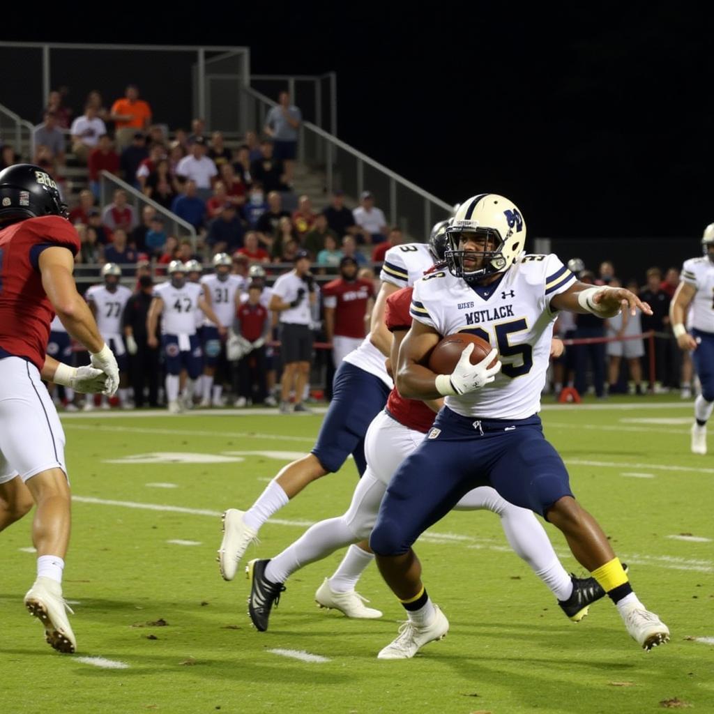 Eastwood Otsego football game in action