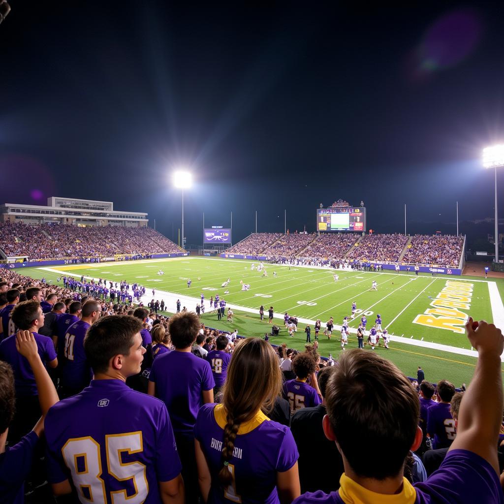 Edna Karr Football Game Live Atmosphere