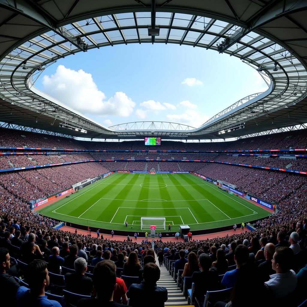 EFL Football Stadium with Modern Technology