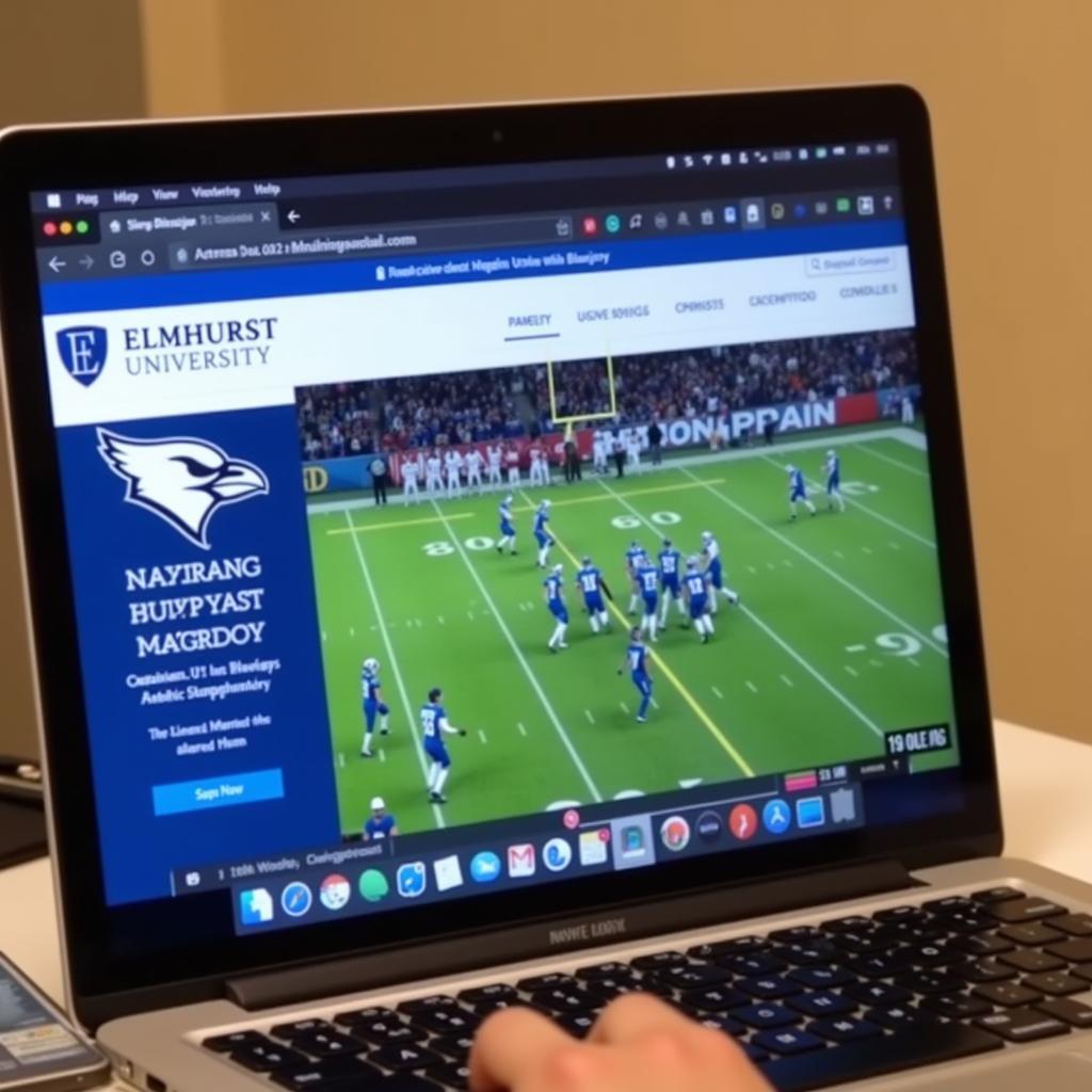 Elmhurst College Football Live Stream on Official Website