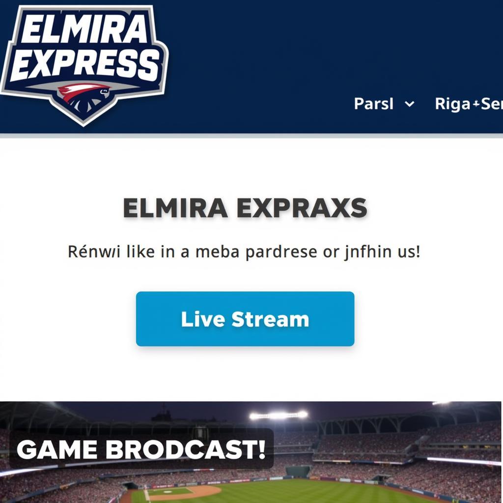 Elmira Express Official Website Live Stream