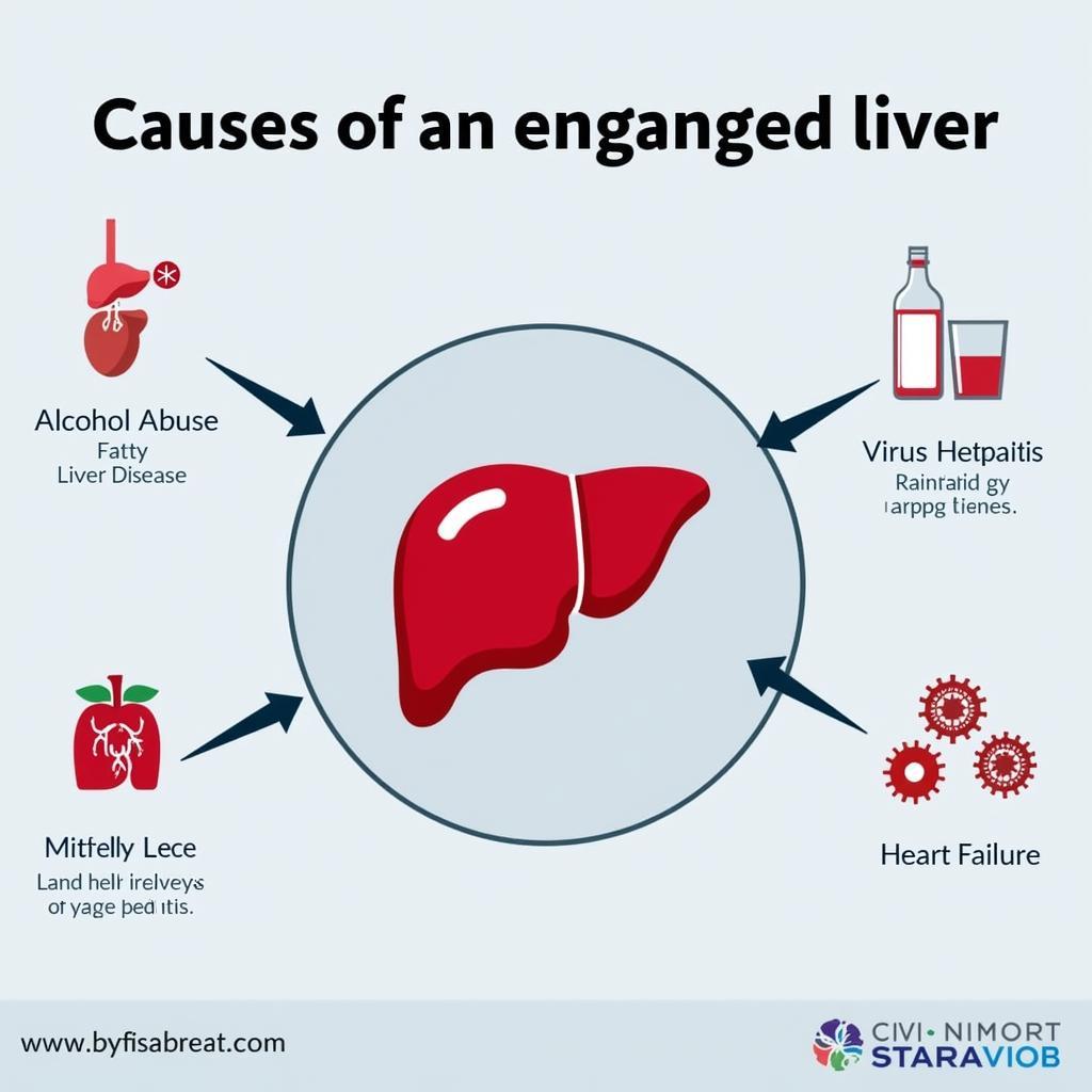 Enlarged Liver Causes Diagram