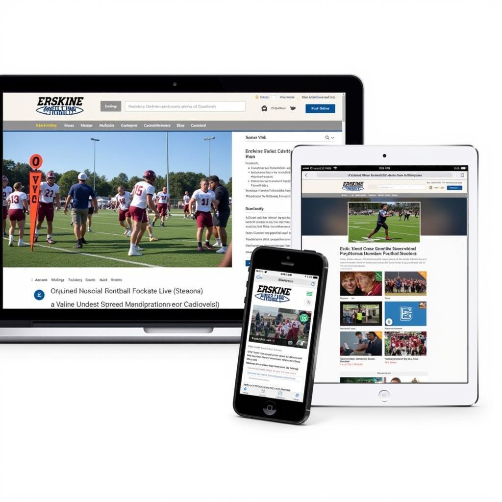 Erskine Football Live Stream Options