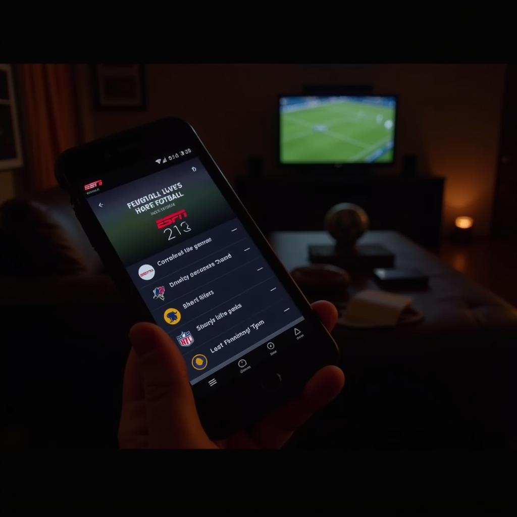 ESPN App Live Football Streaming