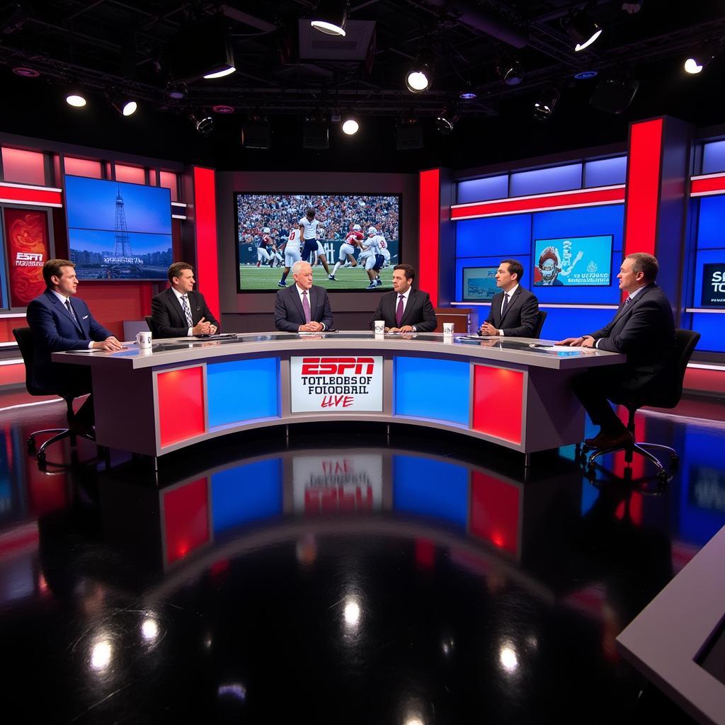 ESPN College Football Live Show Studio