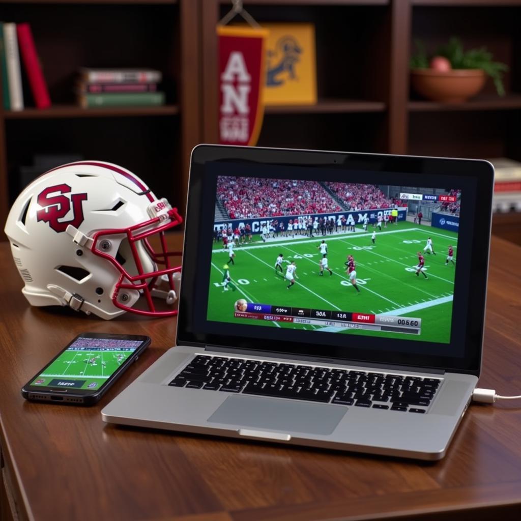 Accessing ESPN College Football Live Streams