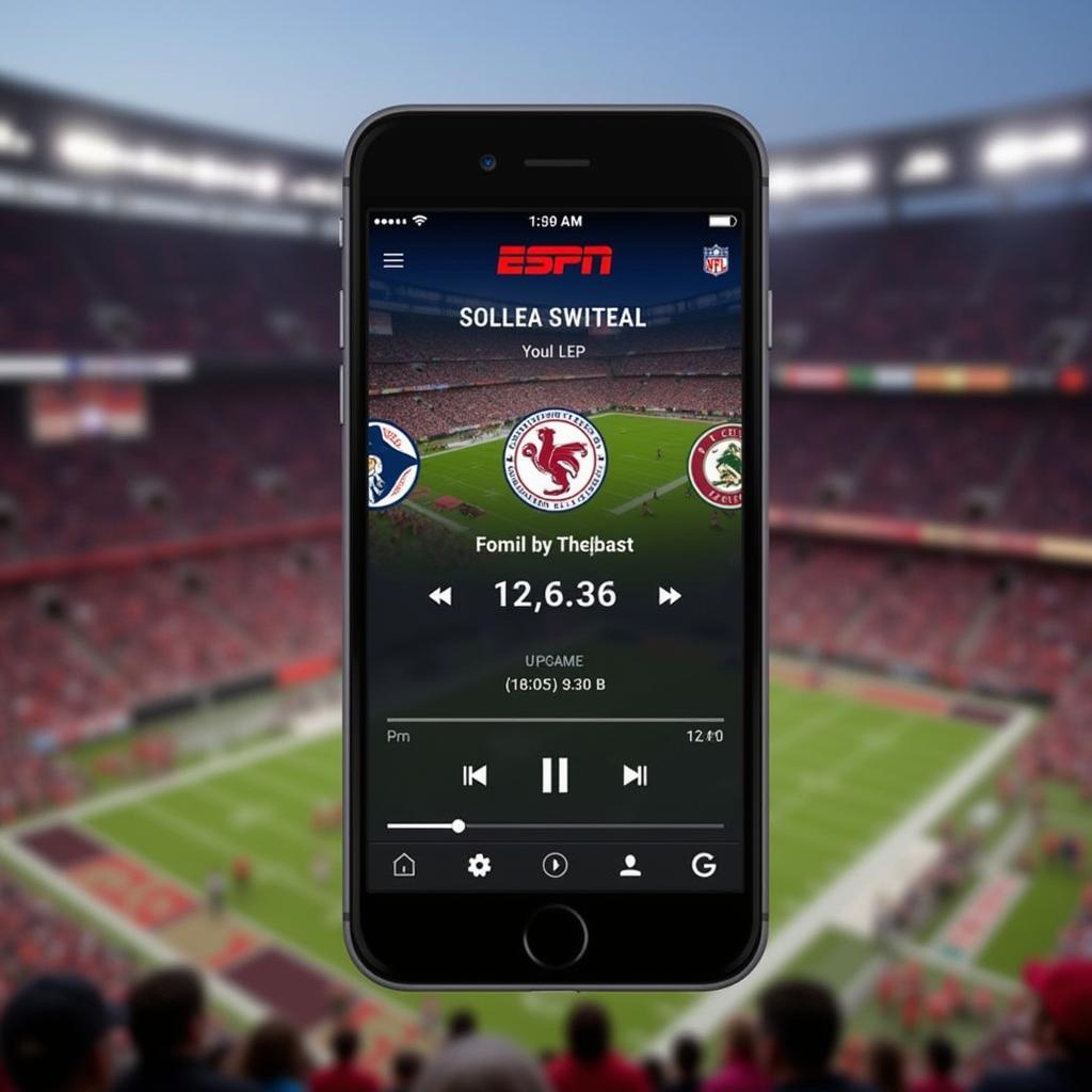 ESPN College Football Radio App