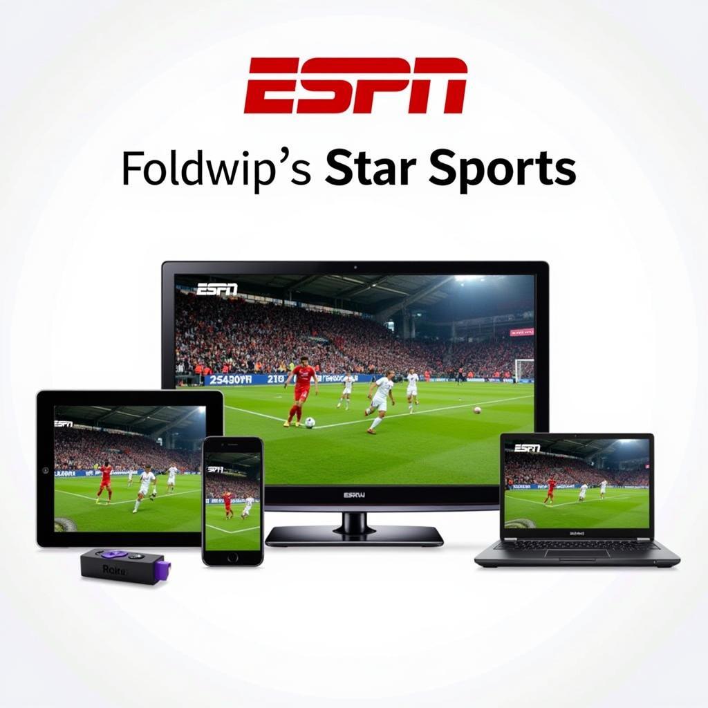 Multiple Devices for ESPN Star Sports Football Streaming