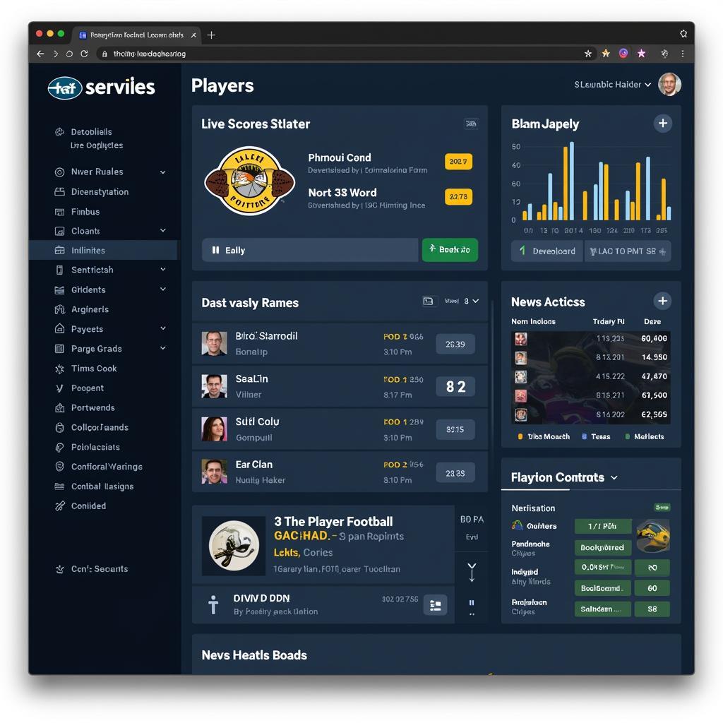 Fantasy Football Live Stitcher Dashboard