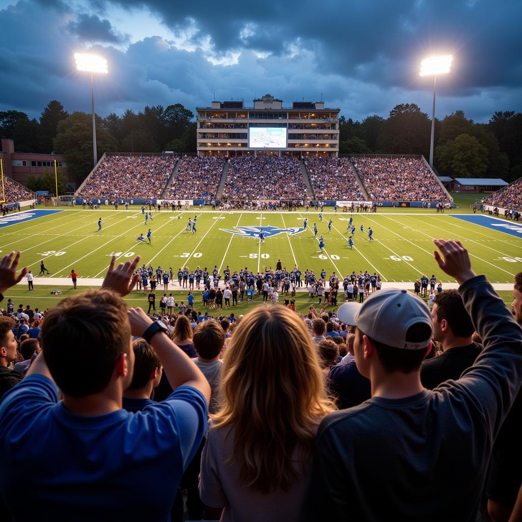 Farmington High School Football Live Stream Atmosphere