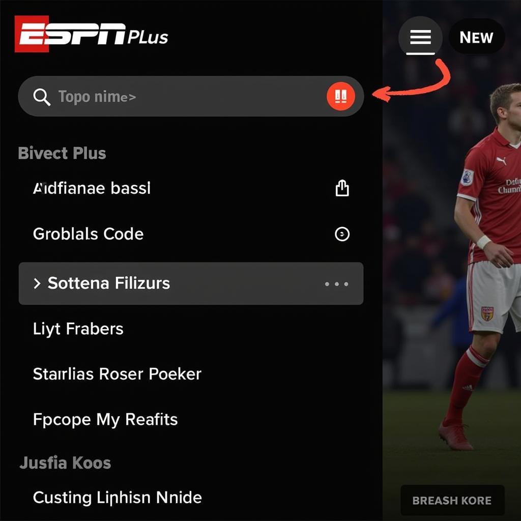 Finding Live Football on ESPN Plus