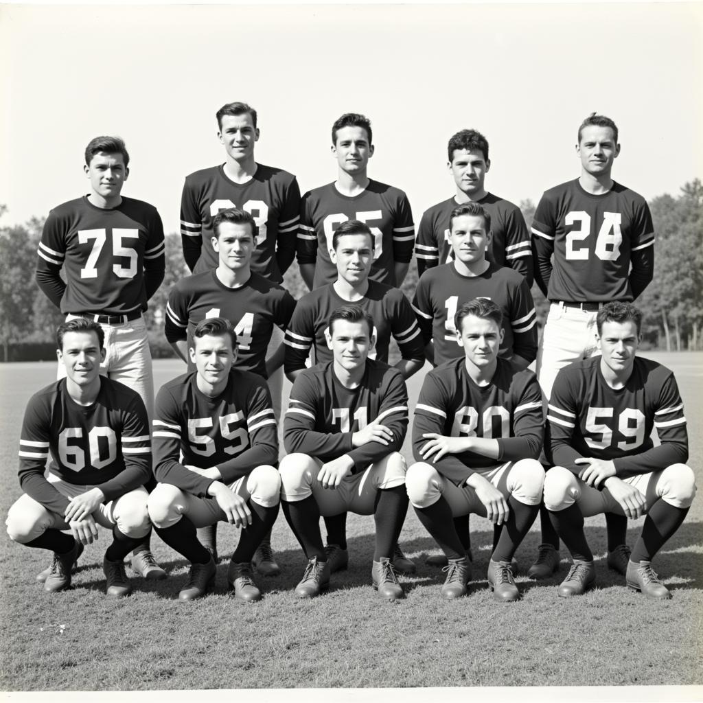 Fond du Lac Historical Football Photo