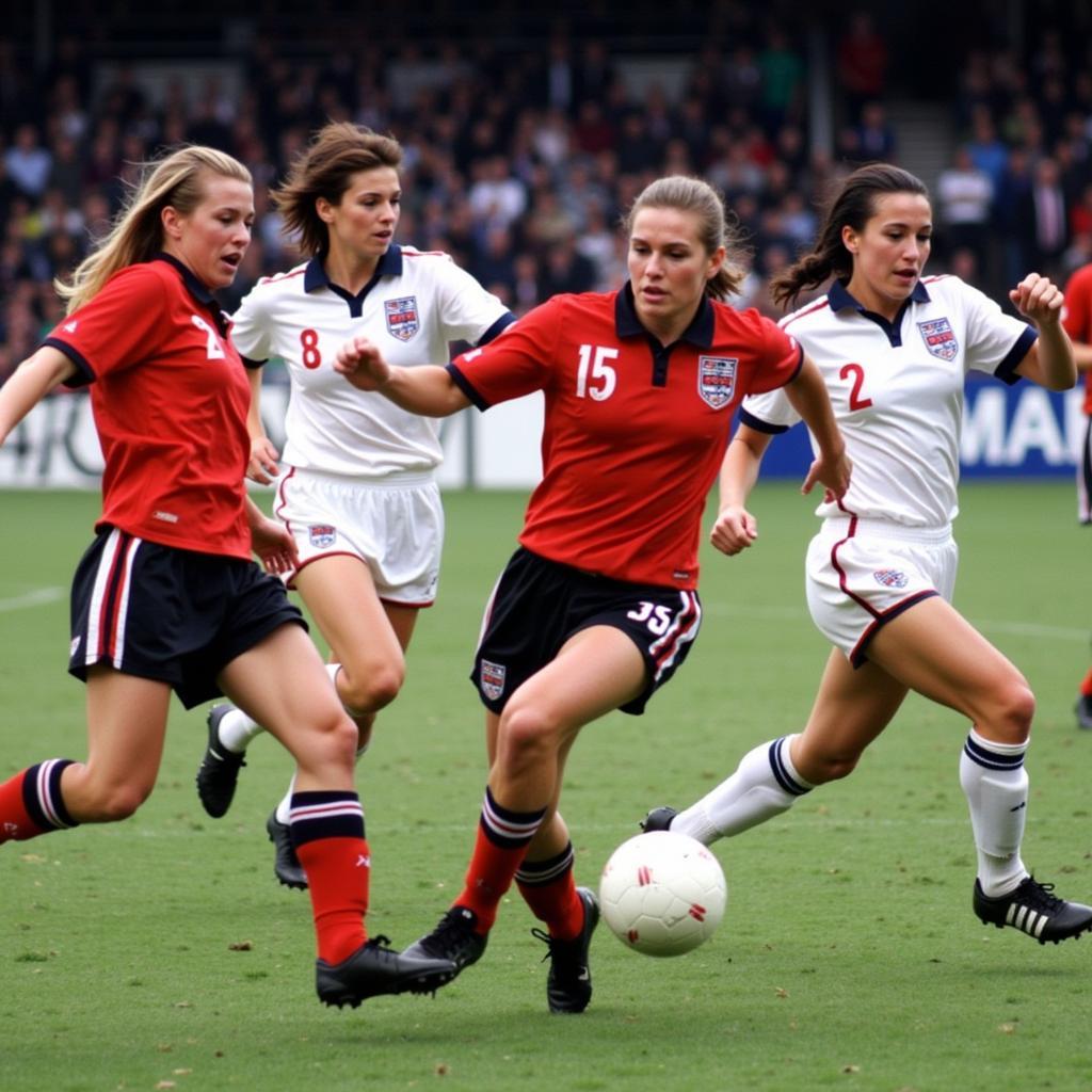 Football Ferns vs England Historical Match