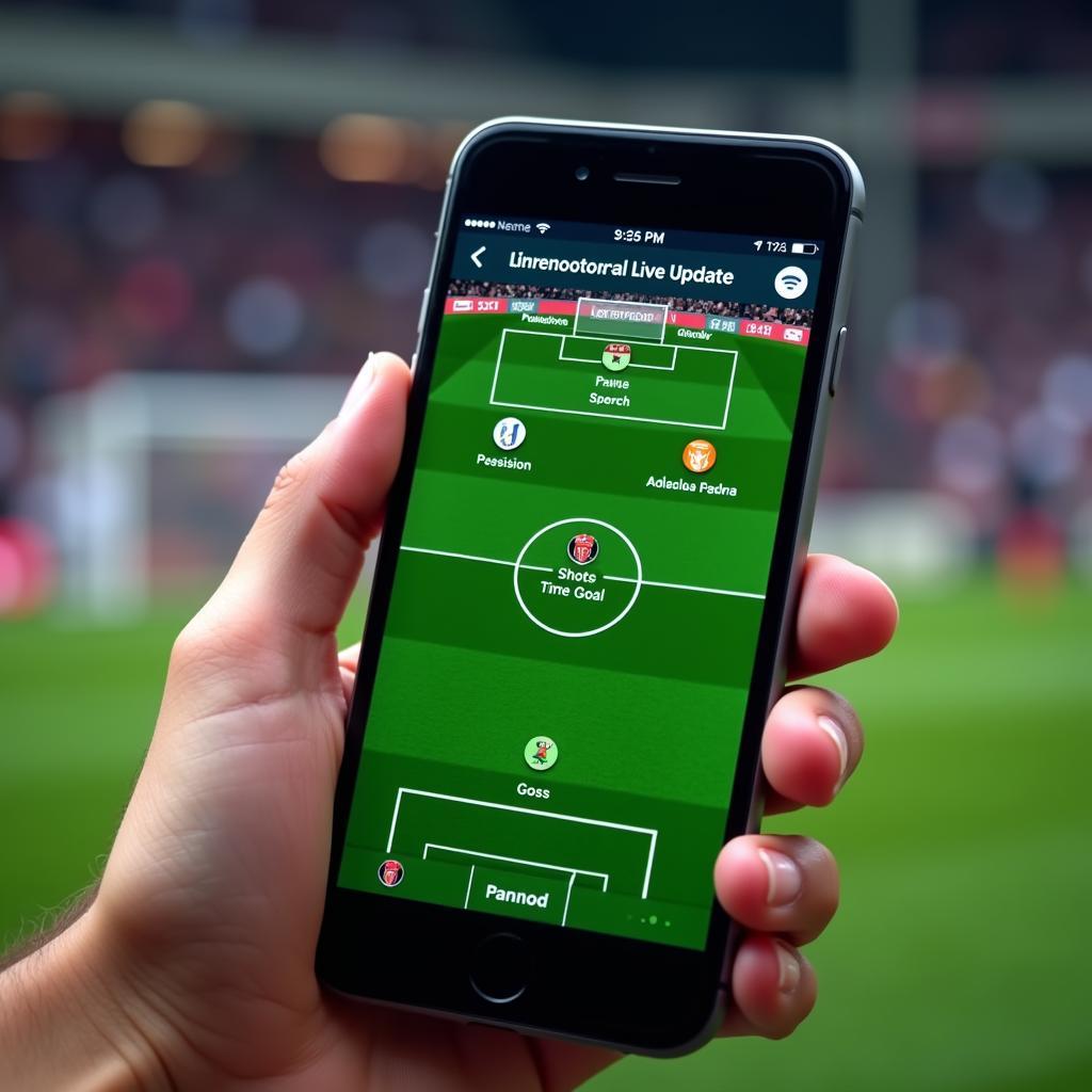 Football Live Score Updates on Mobile Devices