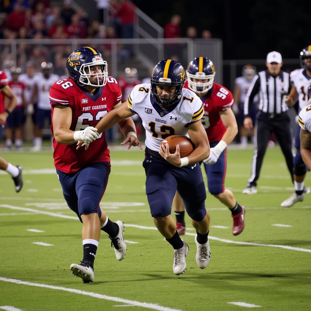 Fort Gibson Tigers Football Live Action