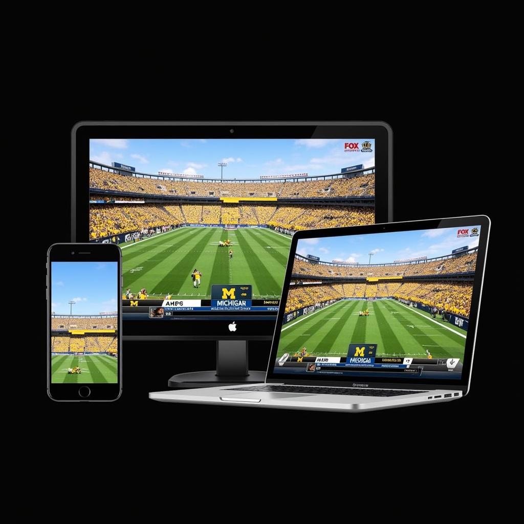 Watching Fox Sports Michigan Football Live on Multiple Devices