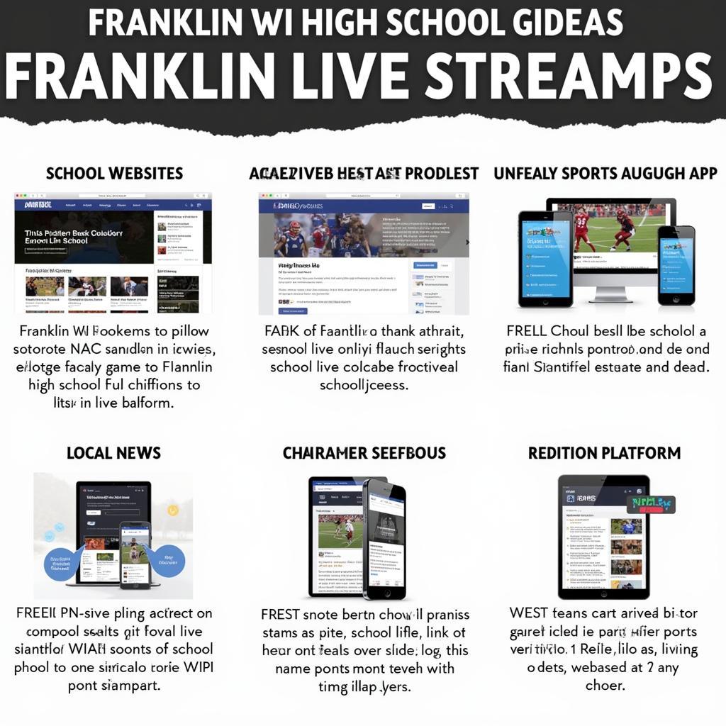 Franklin WI High School Football Live Stream Platforms