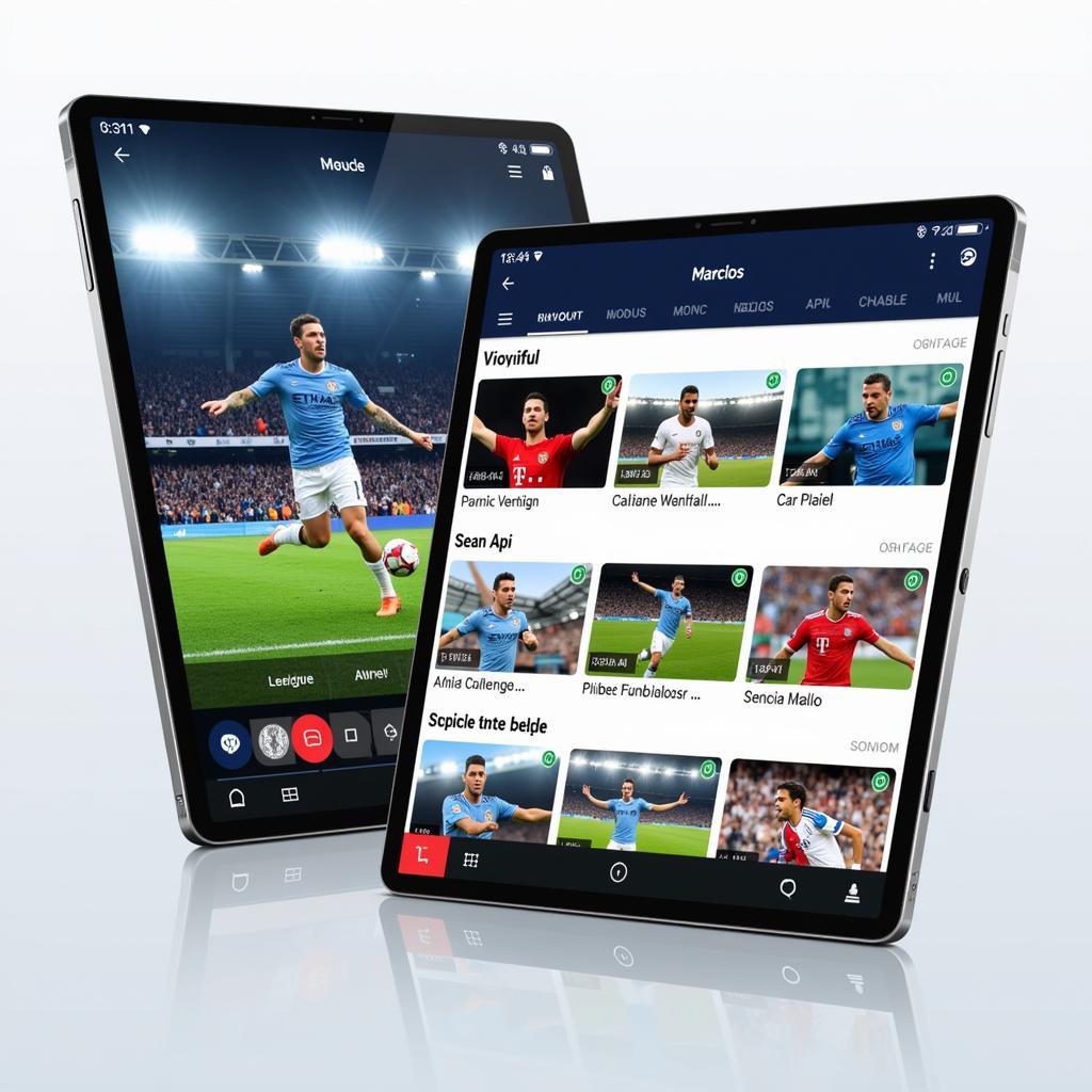 User-Friendly Interface of a Free Football Live Streaming App