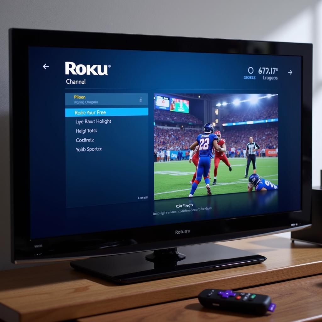 Free Live Football Streaming on Roku