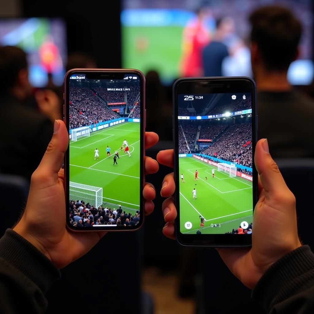 Free Live Football Streaming Apps on Mobile Phones