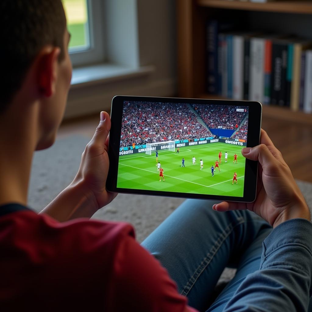 Free Live Football Streaming on Tablet